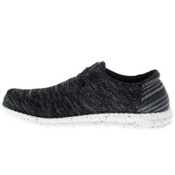 Roper Footwear Men`s Footwear Black And Grey Textured Fabric Comfort -jeans shop 09 020 1793 3113 03