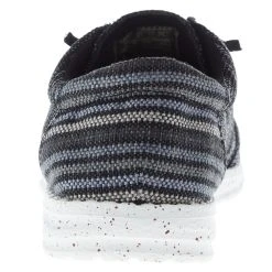 Roper Footwear Men`s Footwear Black And Grey Textured Fabric Comfort -jeans shop 09 020 1793 3113 04