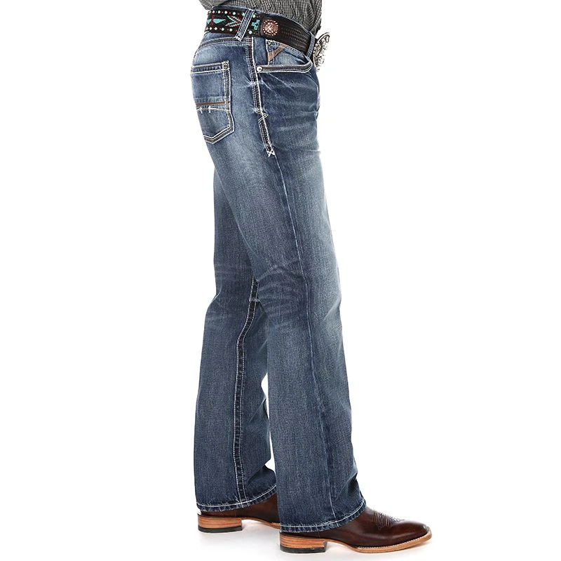 Ariat Men's M4 Coltrane Relaxed Fit Boot Cut Jeans 3 Ariat Men's M4 Coltrane Relaxed Fit Boot Cut Jeans - Image 3