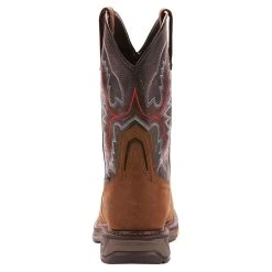 Ariat Mens Workhog XT H2O Oily Distressed Brown Carbon Toe Workboots -jeans shop 10024968 2