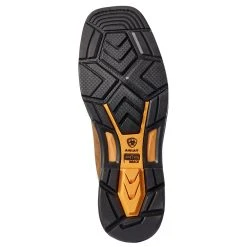 Ariat Men's Workhog TX Dare Aged Bark 11in. Steel Blue Top Soft Toe Work Boot -jeans shop 10031473 4