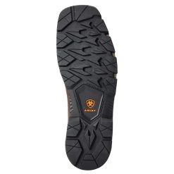 Ariat Men's Rebar Flex Western H20 Dark Brown 10in. Black Top Soft Toe Work Boot -jeans shop 10034158 4