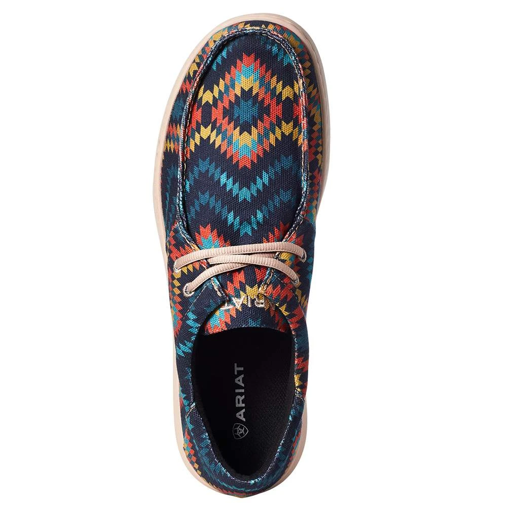 Ariat Men's Ariat Hilo Blue Aztec Casual Shoes 4 Ariat Men's Ariat Hilo Blue Aztec Casual Shoes - Image 4
