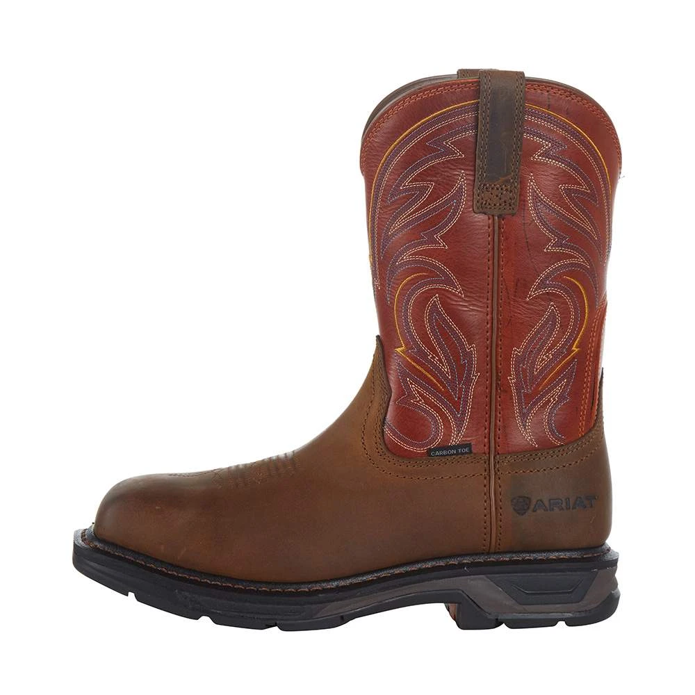 Ariat Men`s Workhog Xt Cottonwood 13in. Brick Top Comp Toe Work Boot 3 Ariat Men`s Workhog Xt Cottonwood 13in. Brick Top Comp Toe Work Boot - Image 3