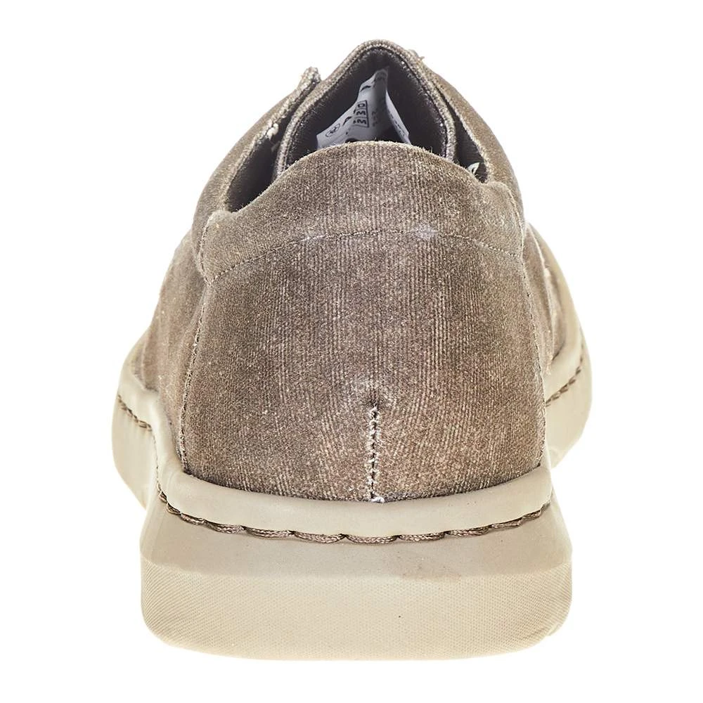 Ariat Men's Hilo Stretch Brown Canvas Shoe 4 Ariat Men's Hilo Stretch Brown Canvas Shoe - Image 4