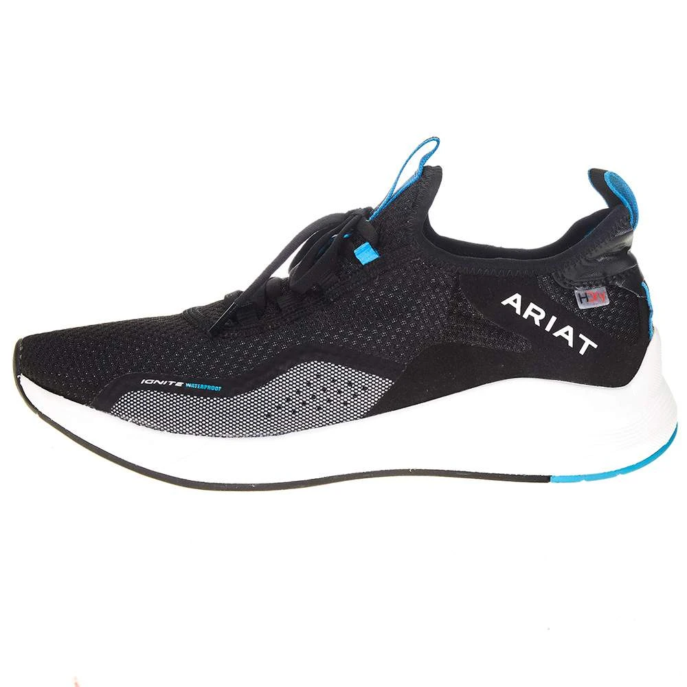 Ariat Men's Ignite H2O Black Tennis Shoe 3 Ariat Men's Ignite H2O Black Tennis Shoe - Image 3