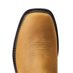 Ariat Men`s Workhog XT Boa H20 Aged Bark 11` Brown Top Soft Toe Work Boot -jeans shop 10038921 4