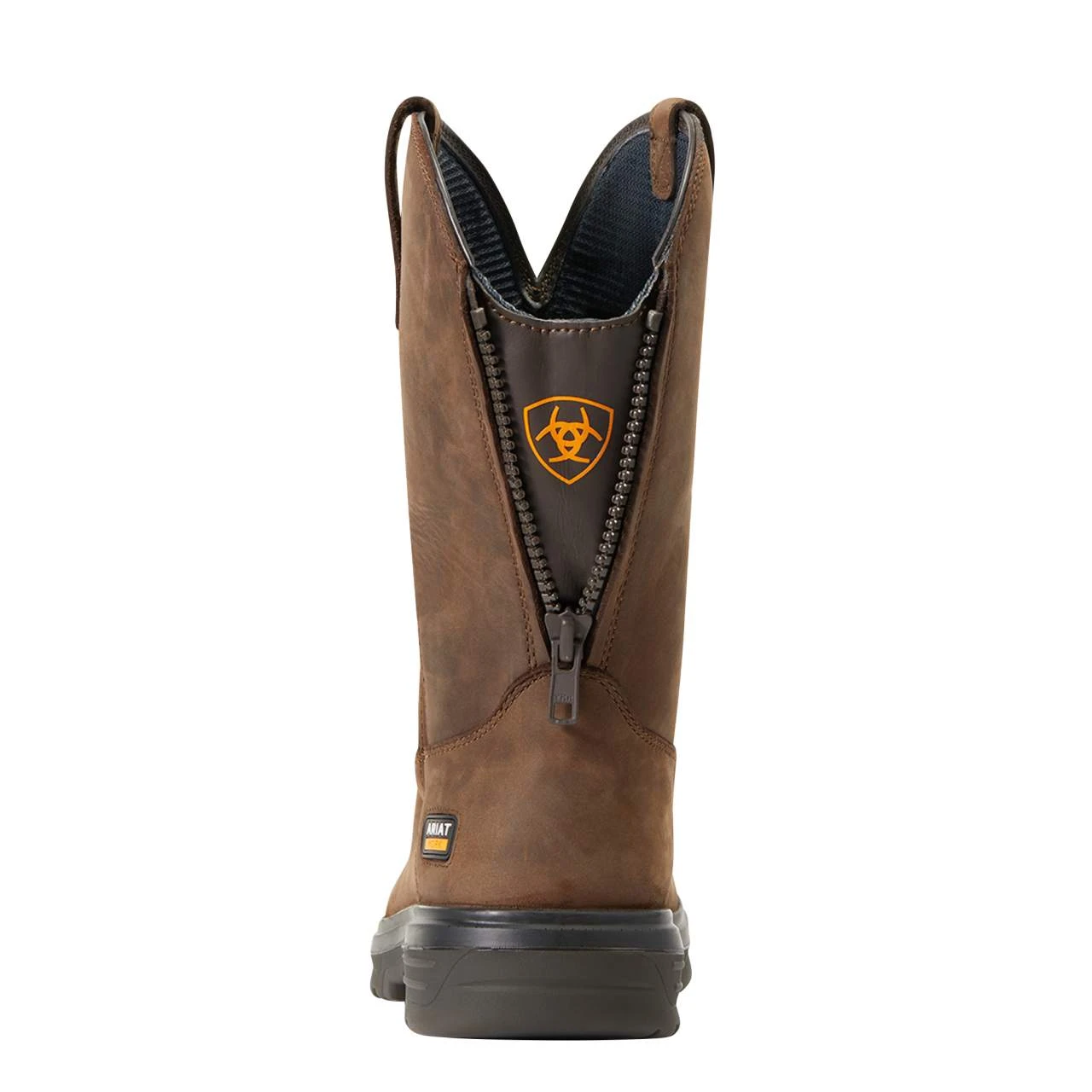 Ariat Mens Brown Turbo WP Moc Soft Toe Work Boot W/Zipper 3 Ariat Mens Brown Turbo WP Moc Soft Toe Work Boot W/Zipper - Image 3
