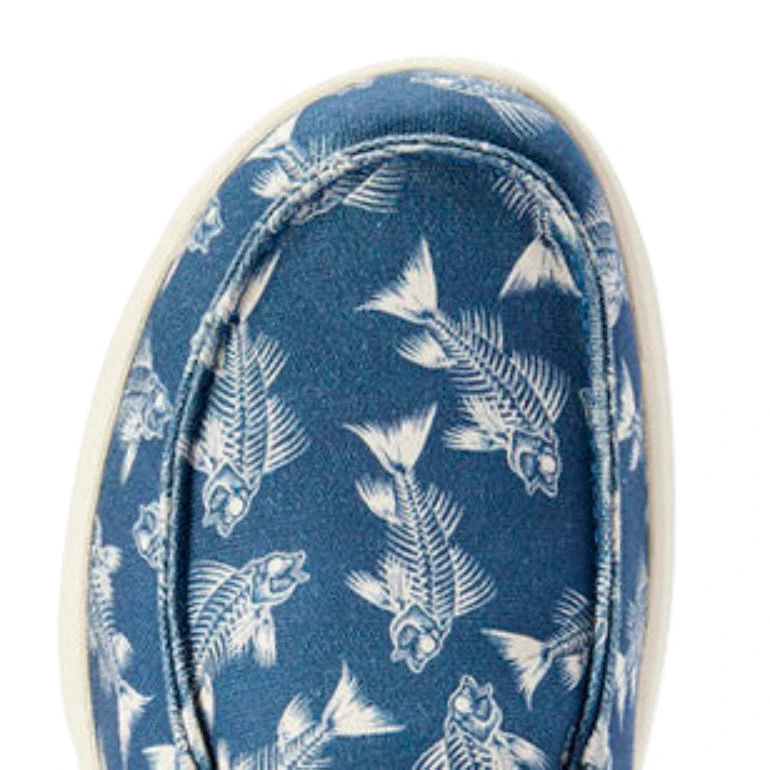 Ariat Men's Hilo Stretch Bonefish Blue Casual Shoe 5 Ariat Men's Hilo Stretch Bonefish Blue Casual Shoe - Image 5