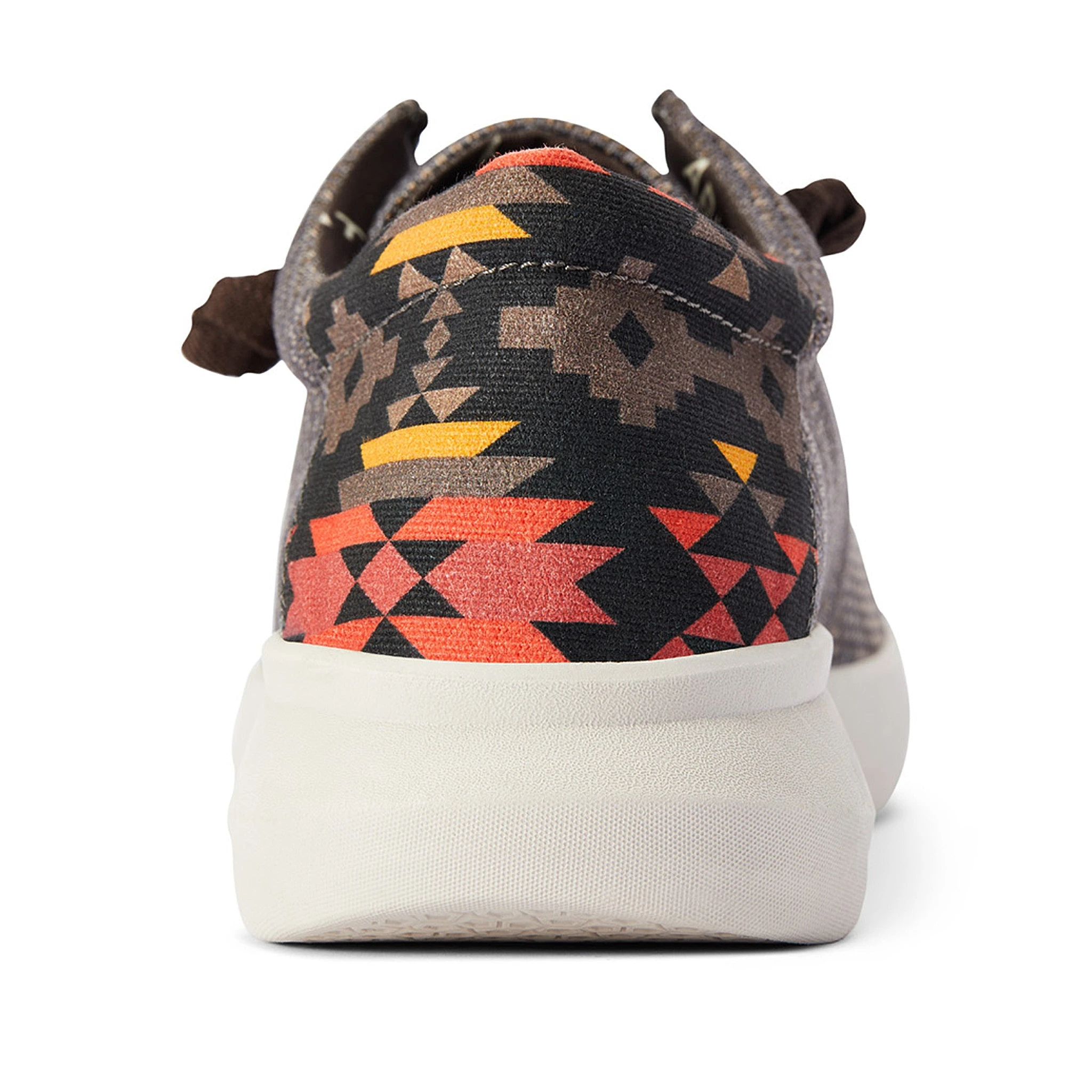 Ariat Men`s Hilo Stretch Lace Heathered Brown Aztec Print 2 Ariat Men`s Hilo Stretch Lace Heathered Brown Aztec Print - Image 2