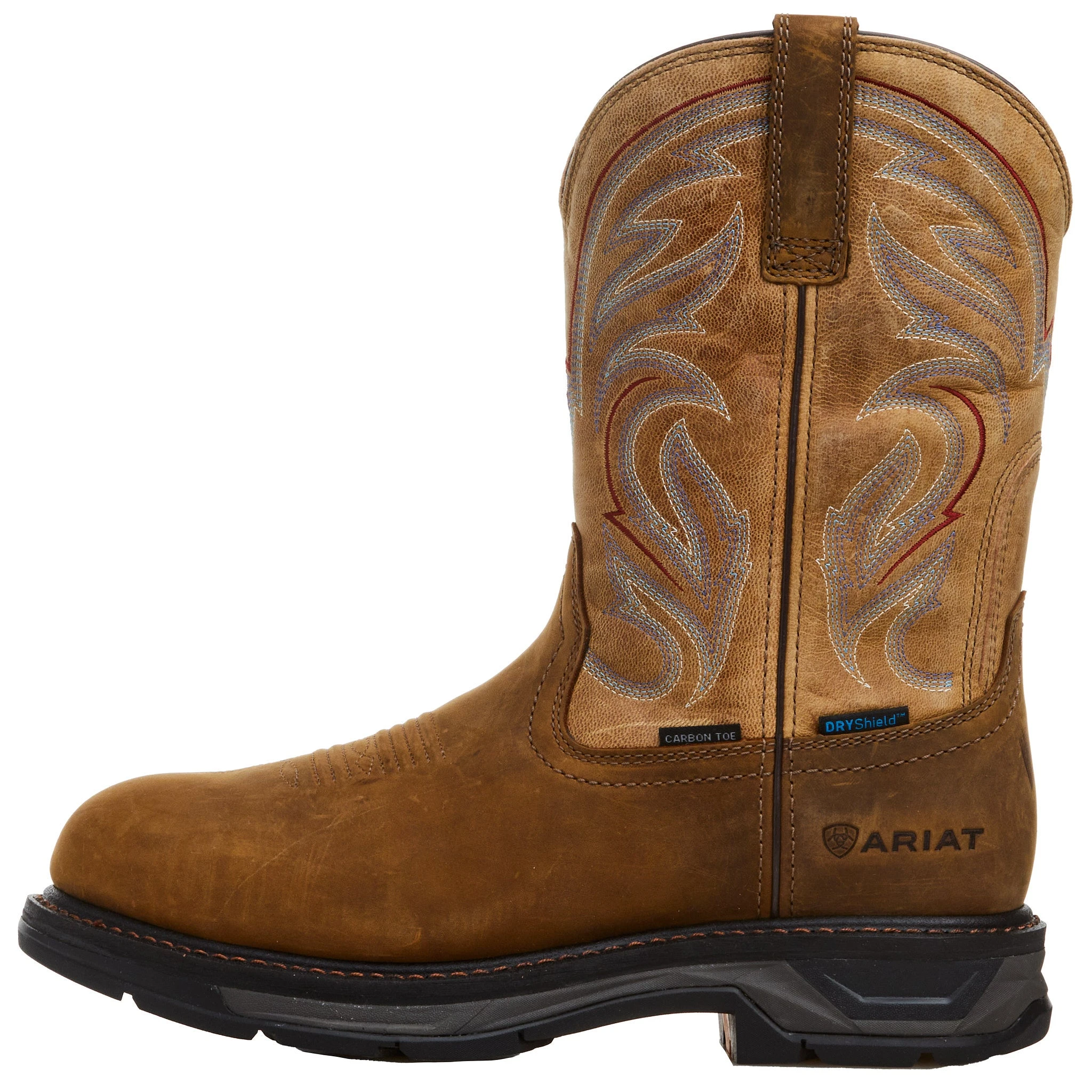 Ariat Men's Workhog XT H2O Distressed Bravo Brown Carbon Toe Work Boot 2 Ariat Men's Workhog XT H2O Distressed Bravo Brown Carbon Toe Work Boot - Image 2