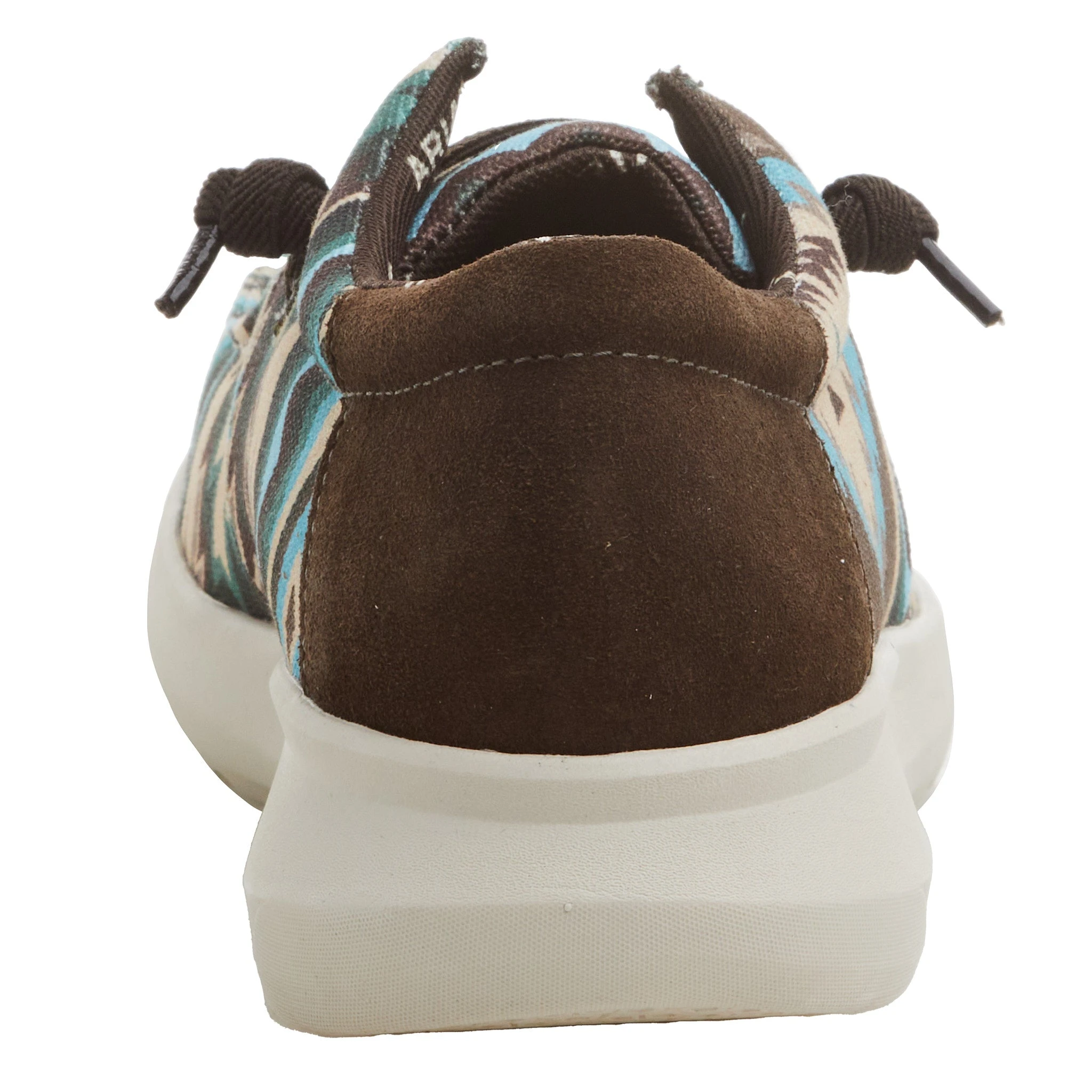 Ariat Men's Hilo Stretch Lace Blue Southwest Print Dark Denim Casual Shoe 4 Ariat Men's Hilo Stretch Lace Blue Southwest Print Dark Denim Casual Shoe - Image 4