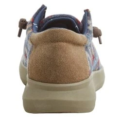 Ariat Men's Hilo Stretch Lace Blue Aztec Wooly Tan Casual Shoe -jeans shop 10046908 05