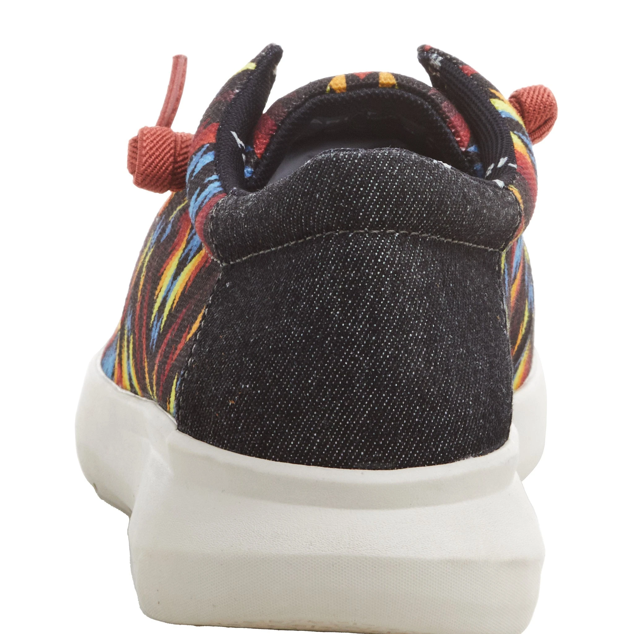 Ariat Men's Hilo Stretch Lace Fiery Aztec Print Dark Denim Casual Shoe 3 Ariat Men's Hilo Stretch Lace Fiery Aztec Print Dark Denim Casual Shoe - Image 3