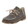 Tony Lama Men's Bolo Charcoal Eco Canvas Lace Up Chukka