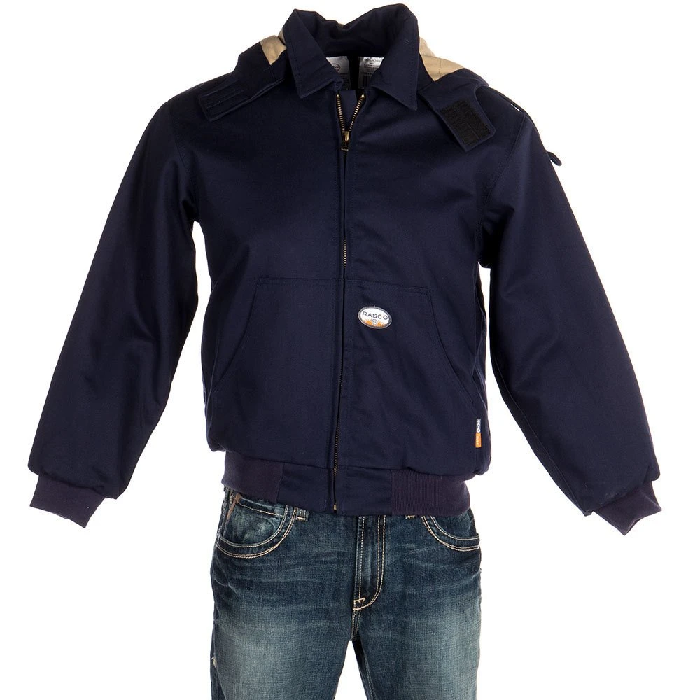 Rasco Fr Navy Duck FR Work Jacket 1 Rasco Fr Navy Duck FR Work Jacket