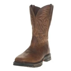 Durango Boots Men's Durango Rugged Brown/Copper Steel Toe