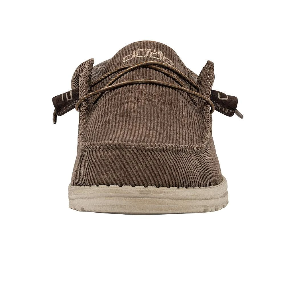 Heydude Men`s Hey Dude Wally Corduroy Walnut Casual Shoe 3 Heydude Men`s Hey Dude Wally Corduroy Walnut Casual Shoe - Image 3