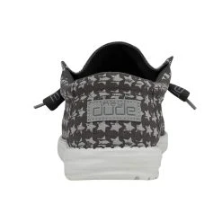 Heydude Men's Hey Dude Wally Gray Patriotic Casual Shoe -jeans shop 110063196 4