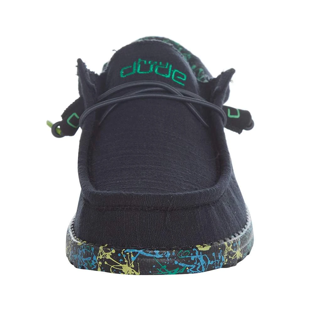 Heydude Men`s Hey Dude Black Wally Gecko 2 Heydude Men`s Hey Dude Black Wally Gecko - Image 2