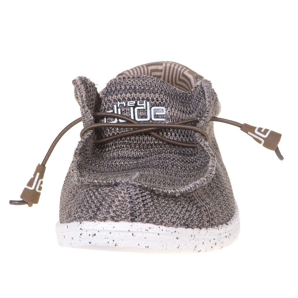 Heydude Men's Hey Dude Wally Sox Brown Casual Shoe 2 Heydude Men's Hey Dude Wally Sox Brown Casual Shoe - Image 2