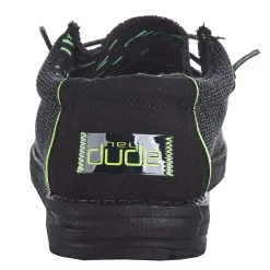 Heydude Mens Hey Dude Wally Sox Neon Lime 8 Heydude Mens Hey Dude Wally Sox Neon Lime -jeans shop 110358015 04