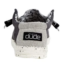 Heydude Mens Hey Dude Wally Stretch Opal Black -jeans shop 110384724 04