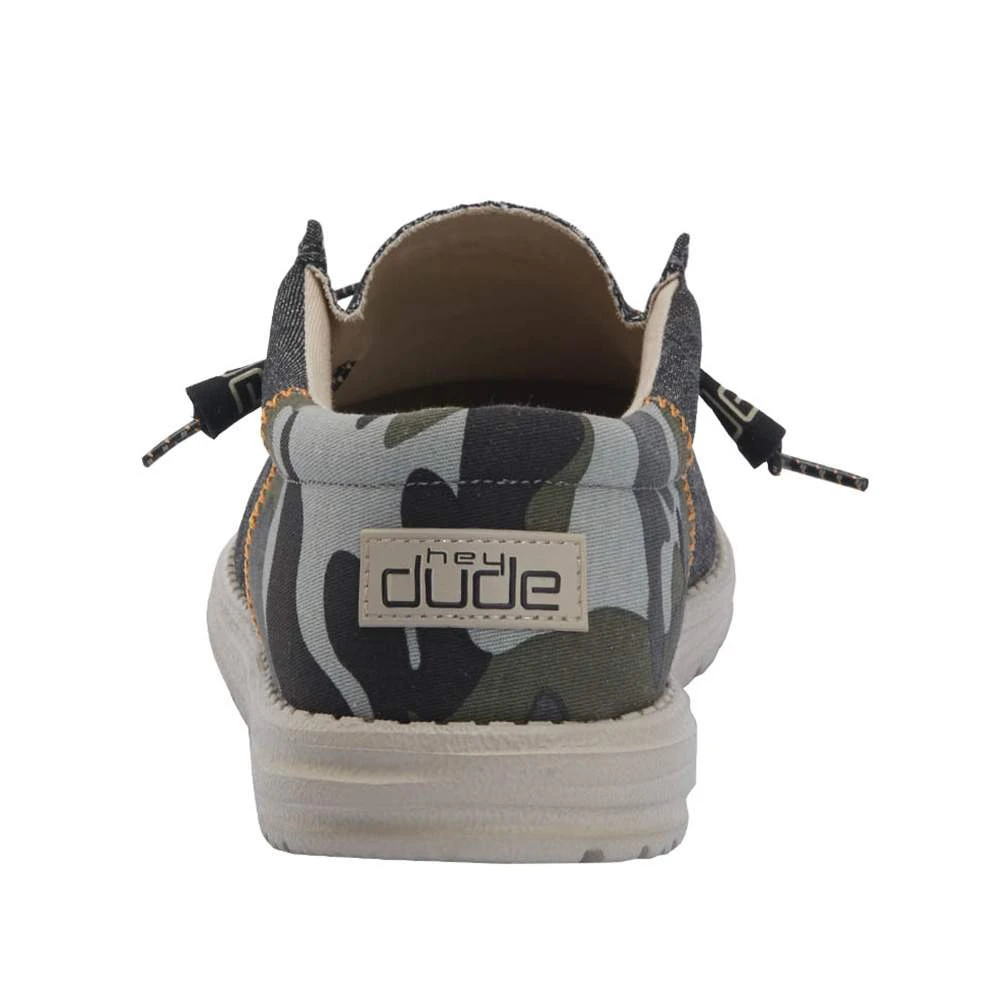 Heydude Men's Hey Dude Wally Funk Dark Grey Camo 4 Heydude Men's Hey Dude Wally Funk Dark Grey Camo - Image 4