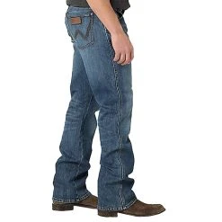 Wrangler Men's Retro Relaxed Fit Bootcut Buxley Jean -jeans shop 112314613 3