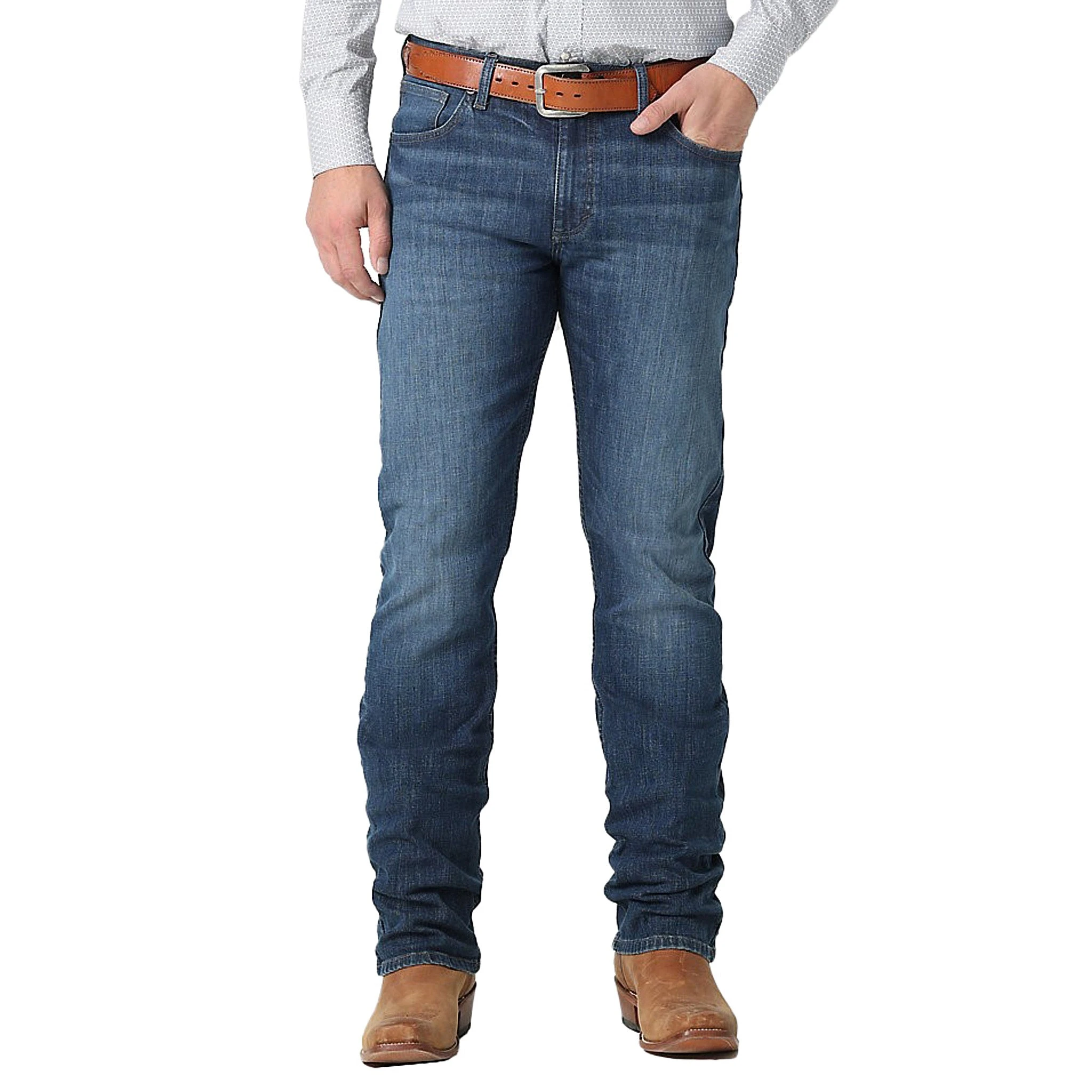 Wrangler Men's 20X NO.44 Slim Fit Jeans 2 Wrangler Men's 20X NO.44 Slim Fit Jeans - Image 2