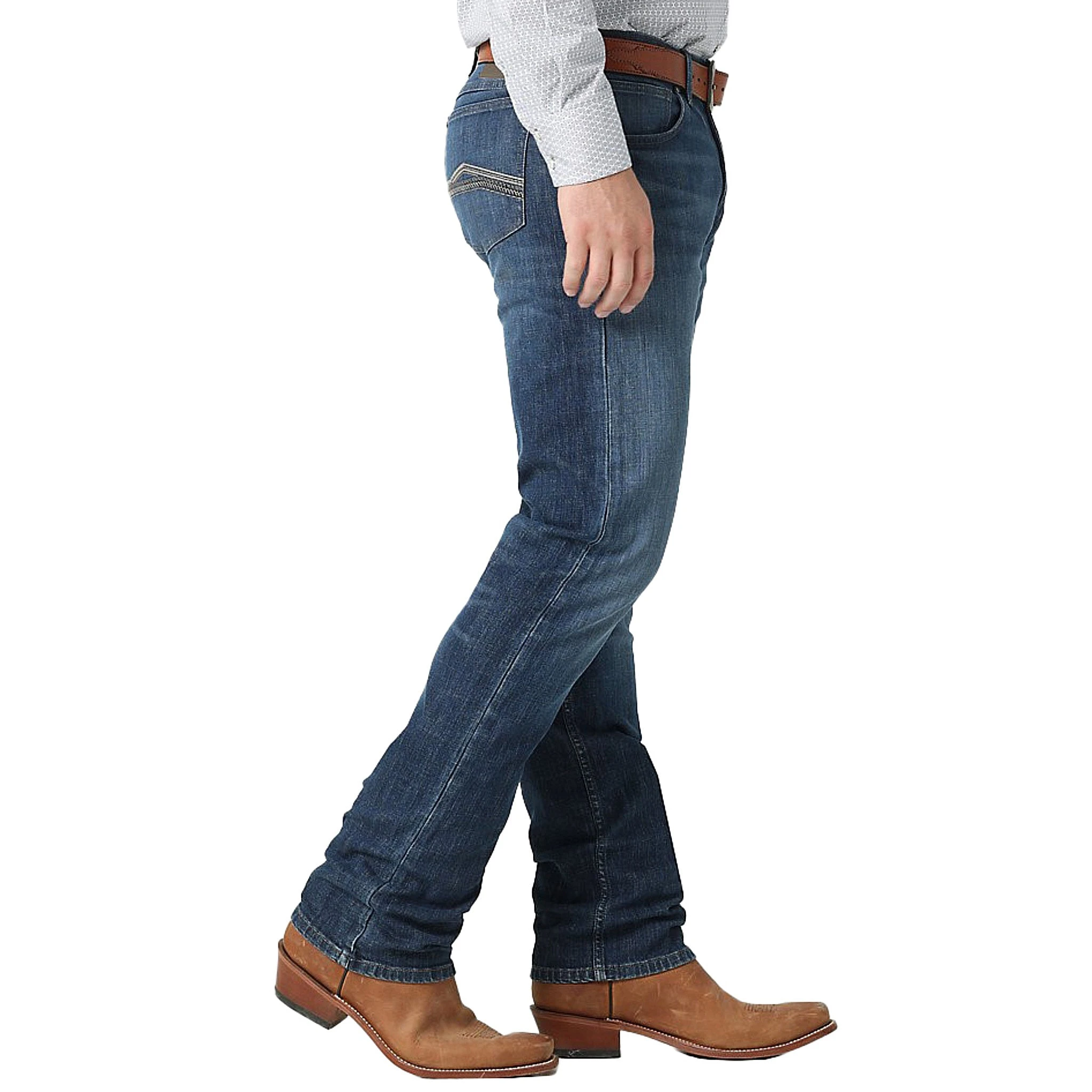 Wrangler Men's 20X NO.44 Slim Fit Jeans 3 Wrangler Men's 20X NO.44 Slim Fit Jeans - Image 3