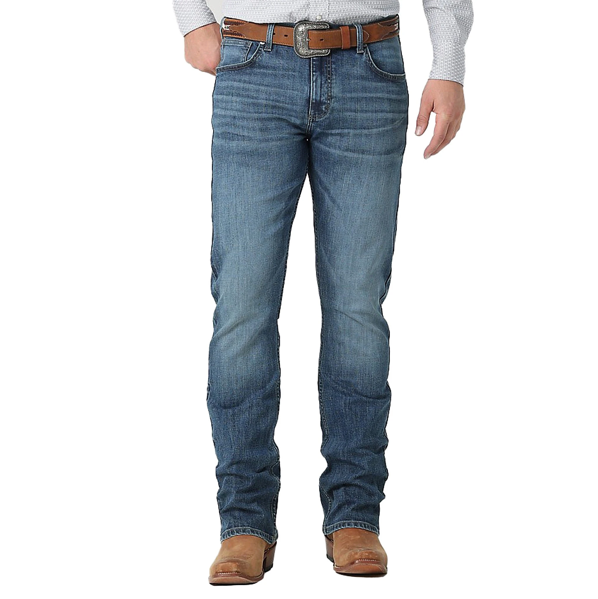 Wrangler Men's 20X No. 42 Vintage Bootcut Jeans 2 Wrangler Men's 20X No. 42 Vintage Bootcut Jeans - Image 2