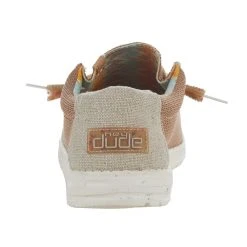 Heydude Mens Hey Dude Wally Eco Sox Rust -jeans shop 112476603 4