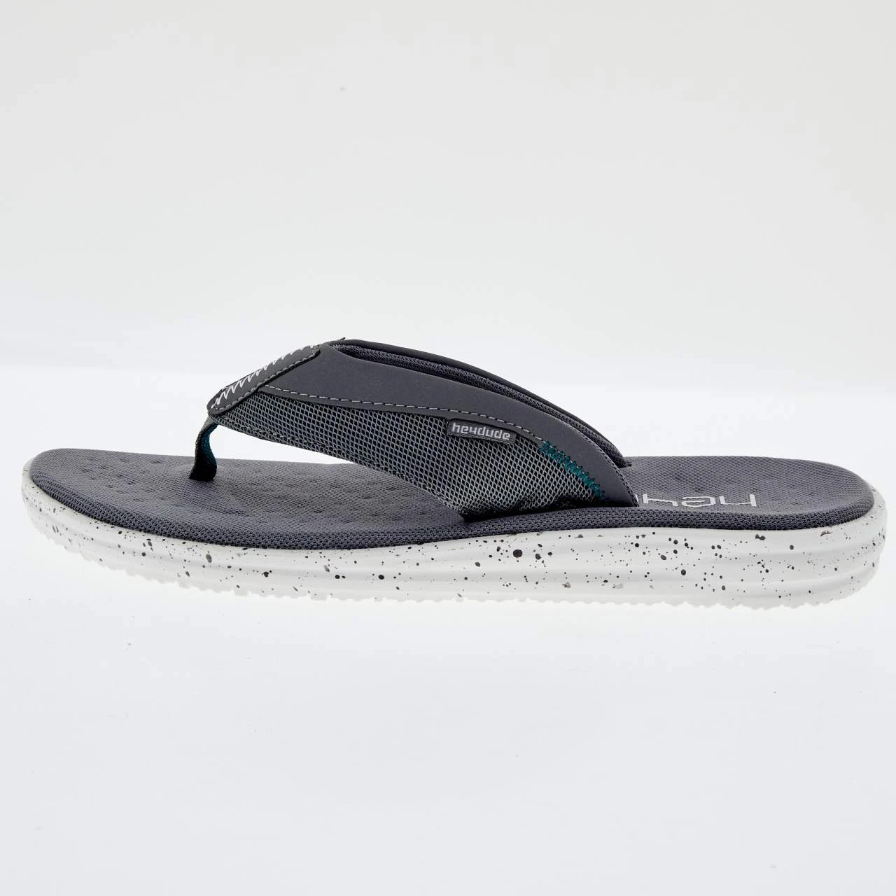 Heydude Men`s Hey Dude Flinn Free Grey Sandal 3 Heydude Men`s Hey Dude Flinn Free Grey Sandal - Image 3