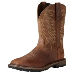Ariat Men's Groundbreaker Wide Square Toe Work Boots
