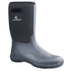 Roper Footwear Men's 13in. Barn Boot With Pull Hole On Shaft