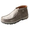 Twisted X Men's Grey Cellstretch Driving Moc Casual Shoe
