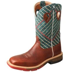 Men's Twisted X CellStretch Work Boot Steel Toe 12in. Top