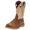 Justin Boots Men's Justin Stampede Rush Rust 11in. Cream Maldova Top Comp Toe Work Boot