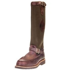 Chippewa Footwear Mens Chippewa 17` CUTTER BACK ZIP MOCC TOE SNAKE BOOT