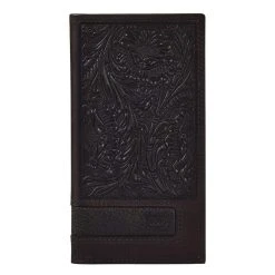 Justin Men`s Tooled Rodeo Wallet