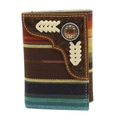 Mf Western Products Men's Nocona Serape Tri-Fold Wallet