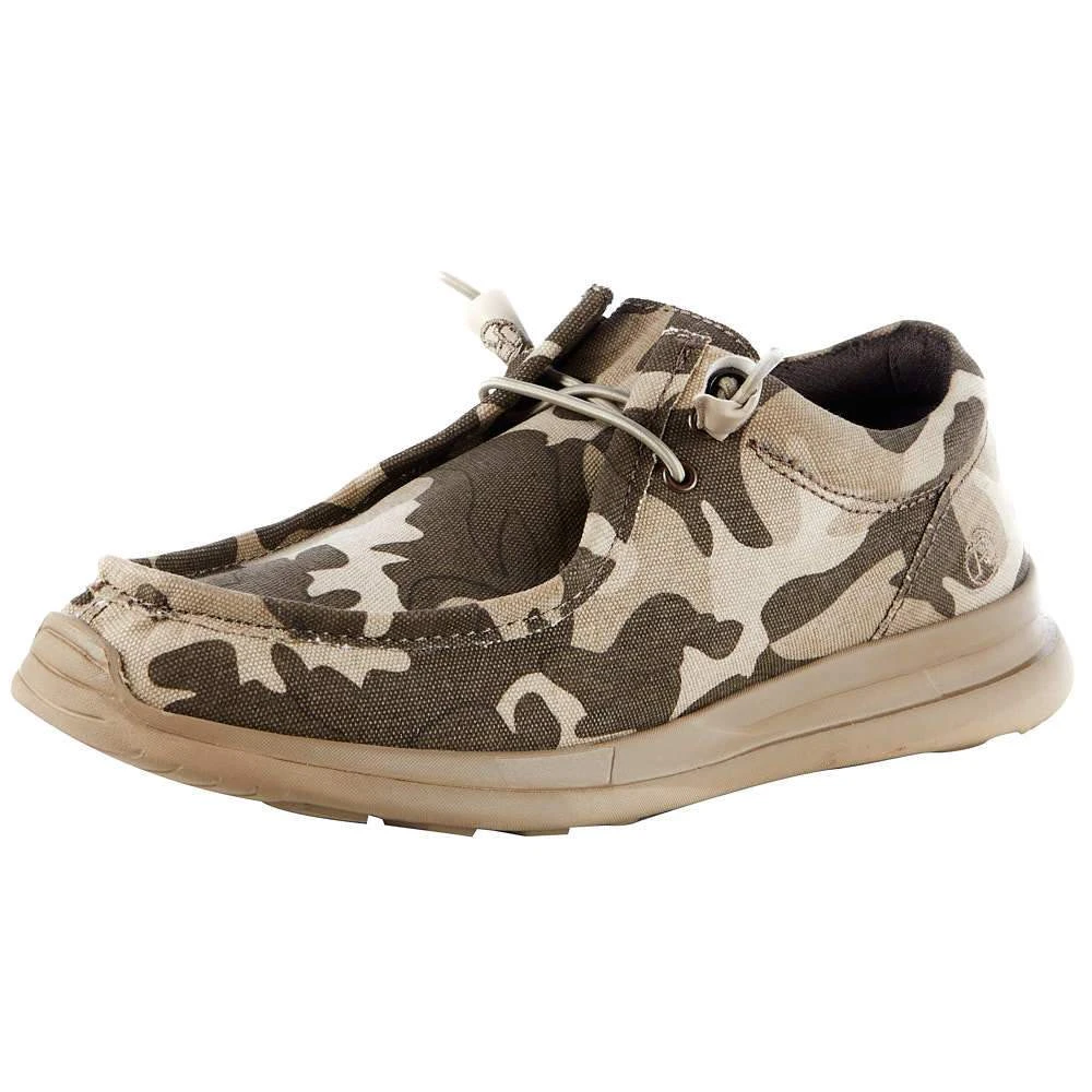 Roper Men's Roper Chillin Low Camo Canvas Slip On Casual Shoe 1 Roper Men's Roper Chillin Low Camo Canvas Slip On Casual Shoe