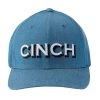 Men's Cinch Blue FlexFit Cap