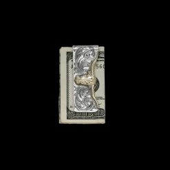 Vogt Silversmiths The Silhouetted Longhorn Money Clip