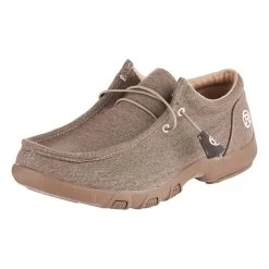 Roper Men's Chillin Tan Stretch Slip On Casual Shoe