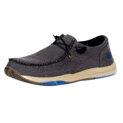 Roper Men`s Clearcut Low Grey Canvas Chukka