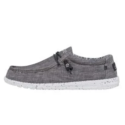 Heydude Mens Hey Dudes Wally Chambray Castlerock