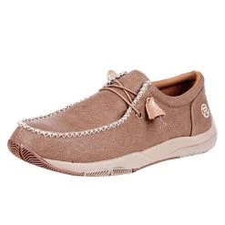 Roper Men`s Clearcut Low Tan Canvas Slip On Casual Shoe -jeans shop 145810 default l cd5f6a74 e7fa 4603 8704 03446dce58a8