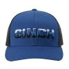 Men's Cinch Blue And Black Logo Cap